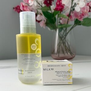 Beekman 1802 Milk RX Facial Toner Mist & Dual Eye Treatment